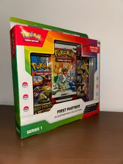 Pokemon TCG First Partner Illustration Collection Series 1 SEALED Box - Image 5
