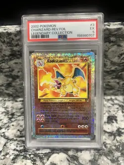 Pokemon TCG Charizard Legendary Collection 3/110 Reverse Holo Rare - Image 1