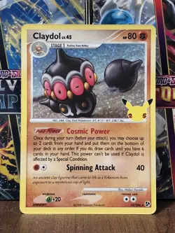 CLAYDOL LV. 45 15/106 CELEBRATIONS POKEMON (HOLO RARE, NM) - Image 1