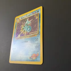 Pokemon TCG Misty's Seadra Prerelease Holo Card 9/132 Promo - Image 3
