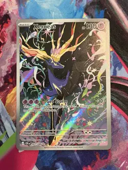 Pokemon TCG Xerneas Illustration Rare Full Art Holo 091/086 Chaos Rising 🔥 - Image 1