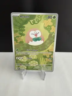 Pokemon Perfect Order Rowlet 090/088 Illustration Rare NM English - Image 1