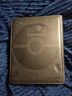 Pokemon Pikachu Ultra Pro Black Binder with 197 Japanese and Spanish Cards. - Image 3