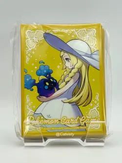 Lillie 64 Sleeves Japanese Pokemon Center Official Sealed Mega Brave M17 - Image 1