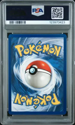1999 POKEMON FOSSIL 1ST ED #49 HORSEA PSA 9 - Image 2