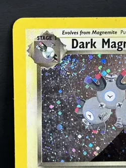 Dark Magneton 11/82 Holo Rare Team Rocket Pokemon Card 1999-2000 - Image 2
