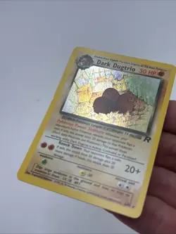 Pokemon Dark Dugtrio Holo Rare Card 6/82 Unlimited Edition English Team Rocket - Image 2
