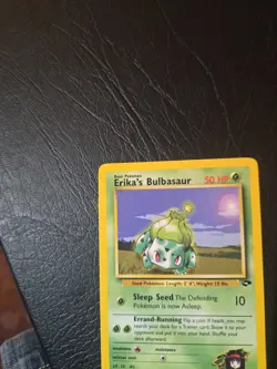 2000 Pokemon Gym Challenge WOTC Erika's Bulbasaur 39/132 MP - Image 5