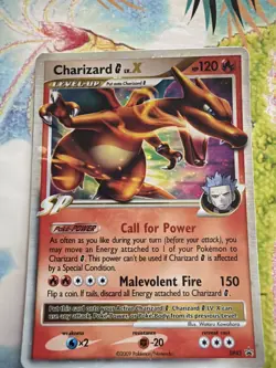 Pokemon Charizard G Lv.X DP45 Diamond & Pearl Promo Holo 120HP 2009 - Image 1