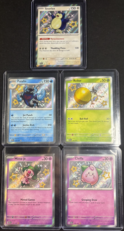 Pokemon Half Art Shiny Rare (5) Card Lot Mint+ (#27) - Image 2
