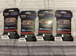 Phantasmal Flames Sleeved Booster Pack Sealed Full Art Set Pokemon TCG Lot Of 4 - Image 2