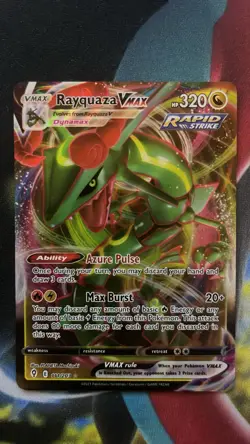 Pokemon TCG Rayquaza VMAX 111/203 Evolving Skies Ultra Rare Holo English 2021 - Image 1