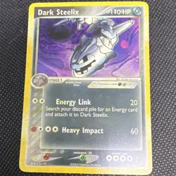 Pokemon Dark Steelix 10/109 Team Rocket Returns Holo Rare 110HP - Image 1