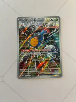 Karrablast 094/086 Pokemon TCG Black Bolt Illustration Rare Holo NM - Image 1