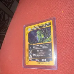 Pokemon TCG Tyranitar Aquapolis Holo Rare H28/H32 2003 120 HP English - Image 3