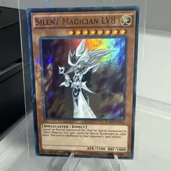 Silent Magician LV8 YGLD-ENC04 Ultra Rare 1st Edition Near Mint - Image 1