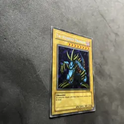 Tri-Horned Dragon (LOB-000) YUGIOH (poor) - Image 4