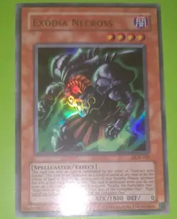 USA Seller Yugioh Exodia Necross - DCR-020 - Ultra Rare - LP/MP - Image 1