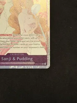 One Piece TCG English Sanji and Pudding EB02-035 SR - Image 4