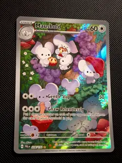 Pokemon TCG Maushold Scarlet & Violet Paldea Evolved Holo Card 226/193~NM - Image 2