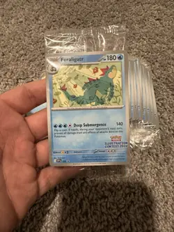 2024 Pokemon Illustration Contest 2025 Pokemon Day Sealed Promo 3 Card Pack - Image 1