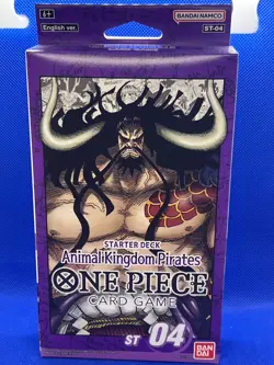 SEALED One Piece Starter Deck 4: Animal Kingdom Pirates ST04 Kaido - Image 1