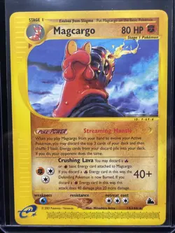Magcargo - 18/144 Skyridge - Pokemon Card TCG - 2003 - Image 1