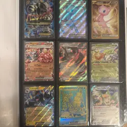 Pokemon TCG Binder Collection: 131 Cards Ex Gx Vmax Vstar V Read Description - Image 1
