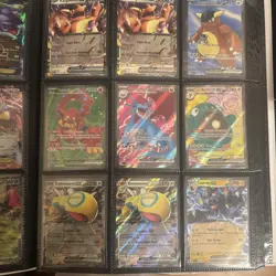 Pokemon TCG Binder Collection: 131 Cards Ex Gx Vmax Vstar V Read Description - Image 3