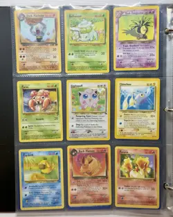 Old Pokemon Card Collection with Binder - Image 2