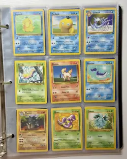 Old Pokemon Card Collection with Binder - Image 3