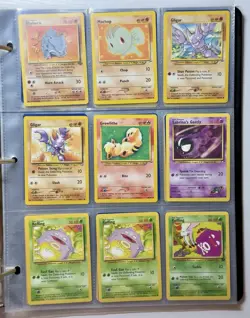Old Pokemon Card Collection with Binder - Image 5