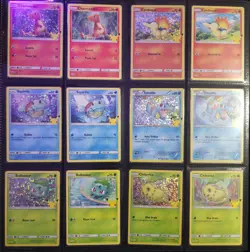 Pokemon 25th Anniversary McDonald's Promo Set & Celebrations 72 Card Lot - Image 1