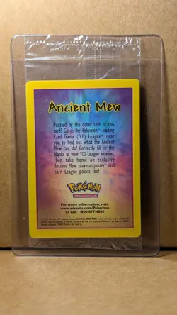Ancient Mew Movie Promo 2000 Pokemon Card TCG - Factory Sealed - Image 1