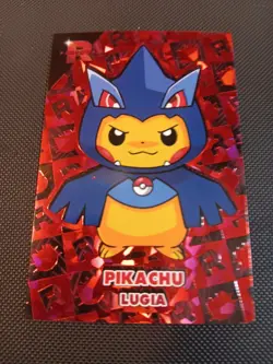 Pikachu Poncho Lugia Red Holo Team Rocket Card Database Peru Pokemon - Image 1