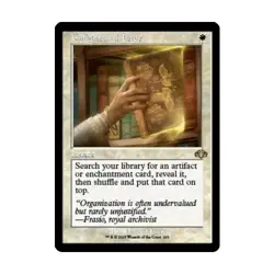 MTG Enlightened Tutor (Retro Frame) 263 Card Dominaria Remastered English NEW - Image 1