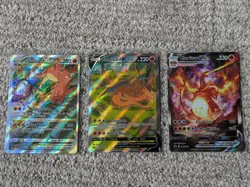 Lot Of 3 Charizard Promo Cards Sword And Shield Ultra Premium Collection - Image 1