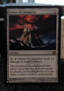 MTG Tower of Calamities 212 "The List" Scars of Mirrodin MTG Card - Image 1