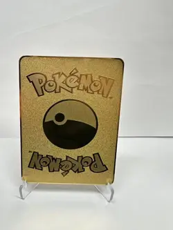 NO Psyduck Metal Pokemon Card-Collectible Gift Display！ - Image 3