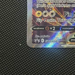 Jolteon V SWSH183 SWSH: Sword & Shield Promo Cards Holo - Image 3