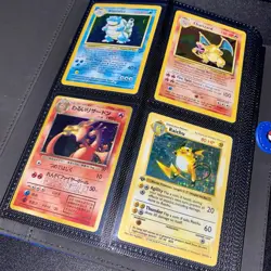 Binder Full 160 Pokemon Cards Vintage HOLO 1st Edition Collection Lot Charizard - Image 1