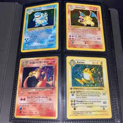 Binder Full 160 Pokemon Cards Vintage HOLO 1st Edition Collection Lot Charizard - Image 2