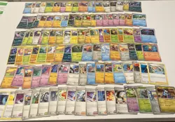 Pokemon Cards Lot. 100+ Card Lot! Lot #954 Holo/ReversHolos Included.Bulk Lot - Image 1