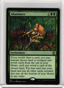 Abundance Commander: Zendikar Rising Regular - Image 1
