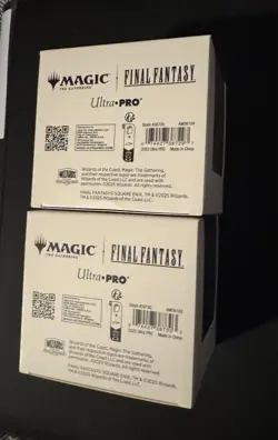 Ultra-Pro MTG Final Fantasy Alcove Edge Deck Box - Cloud and Sephiroth - Image 2