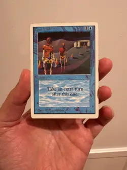 Magic the Gathering Time Walk Unlimited Edition Power Nine Very Good - Image 3