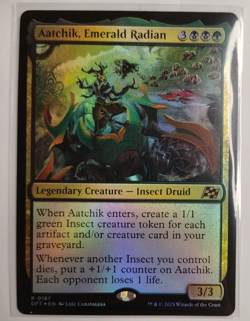 Aatchik, Emerald Radian Aetherdrift Foil - Image 1