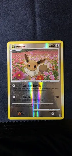Nintendo Eevee DPBP#157 DP Black Star Promos Holo Promo Pokemon Card ENG 2008 - Image 1