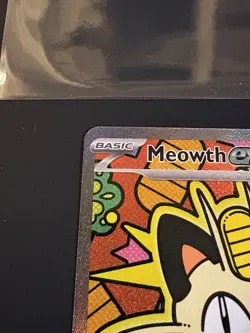 Pokemon Meowth Ex SIR Perfect Order Holo Card 121/088 - Image 5