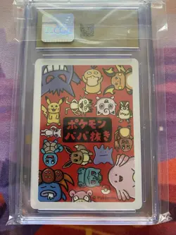 Eevee 2019 Pokemon Japanese Old Maid Red Back Playing Card CGC Pristine 10 - Image 2